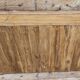 Ancien buffet vitré Art déco en teck birman
