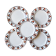Five plates Lunéville