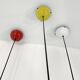 Set of 3 Pendant Lamps from Stilnovo, 1980