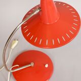 Lamp metal openwork jjm hoogervorst edition anvia circa 1950