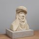 Important Orientalist stone sculpture volume from the Art Deco period.
