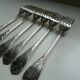 Lot 6 large Christofle forks