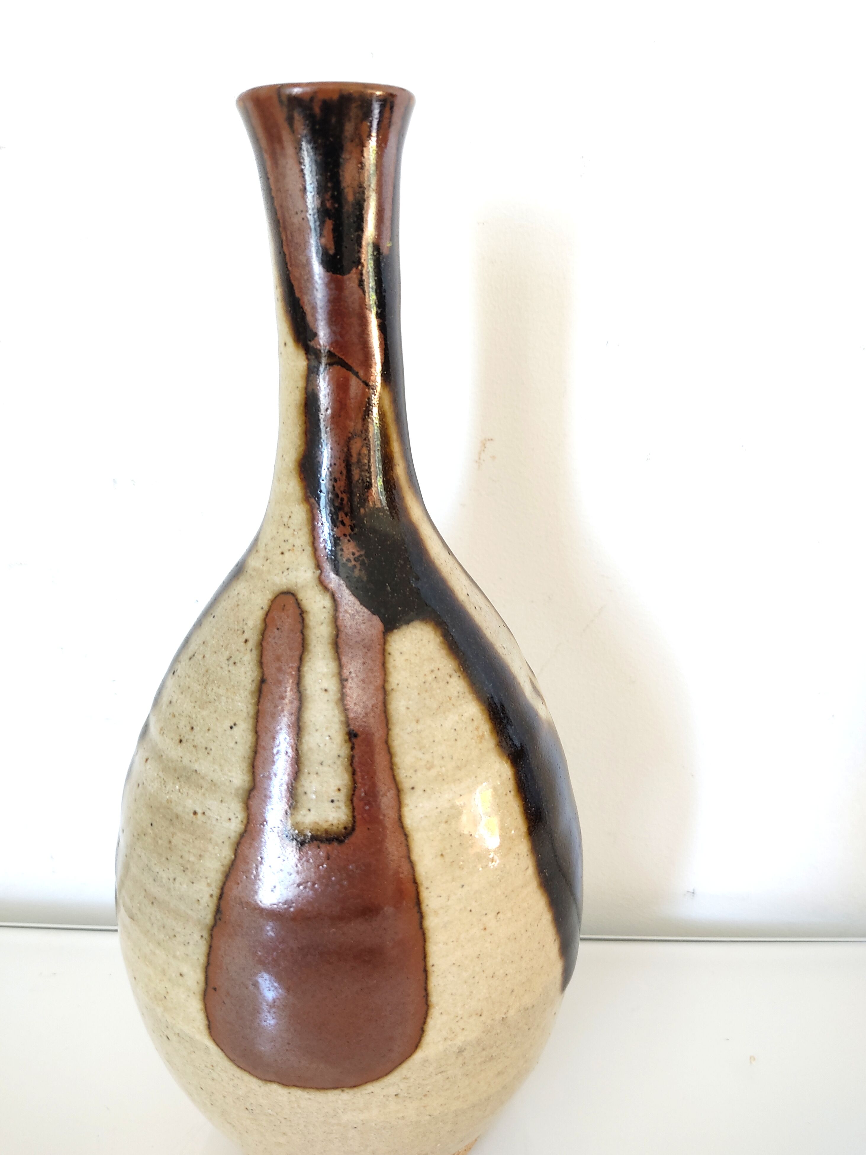 Vintage stoneware vase