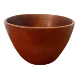 Large vintage teak bowl