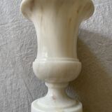 Medici vase in white marble