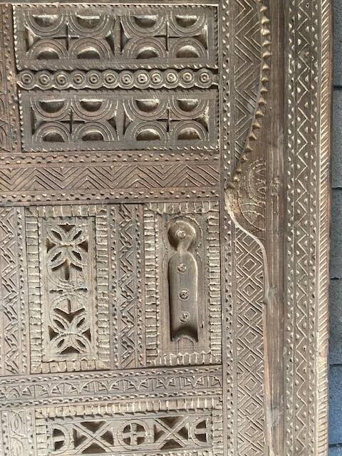 Porte ancienne  marocaine  xix eme  siècle