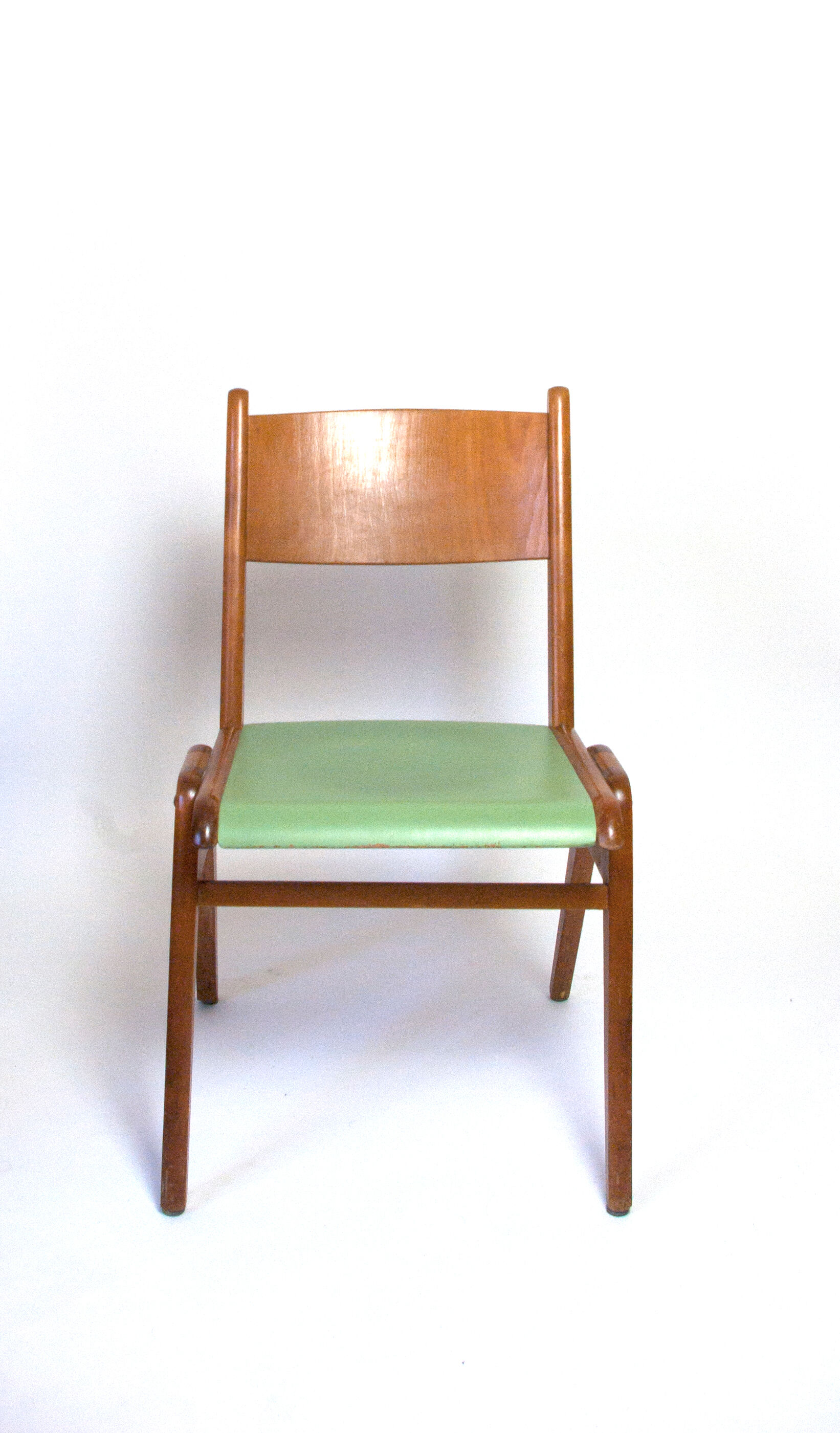 Scandinavian style wooden chairs