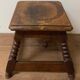 Walnut stool Louis XIII style nineteenth century