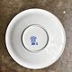 St Amand round hollow dish in blue earthenware