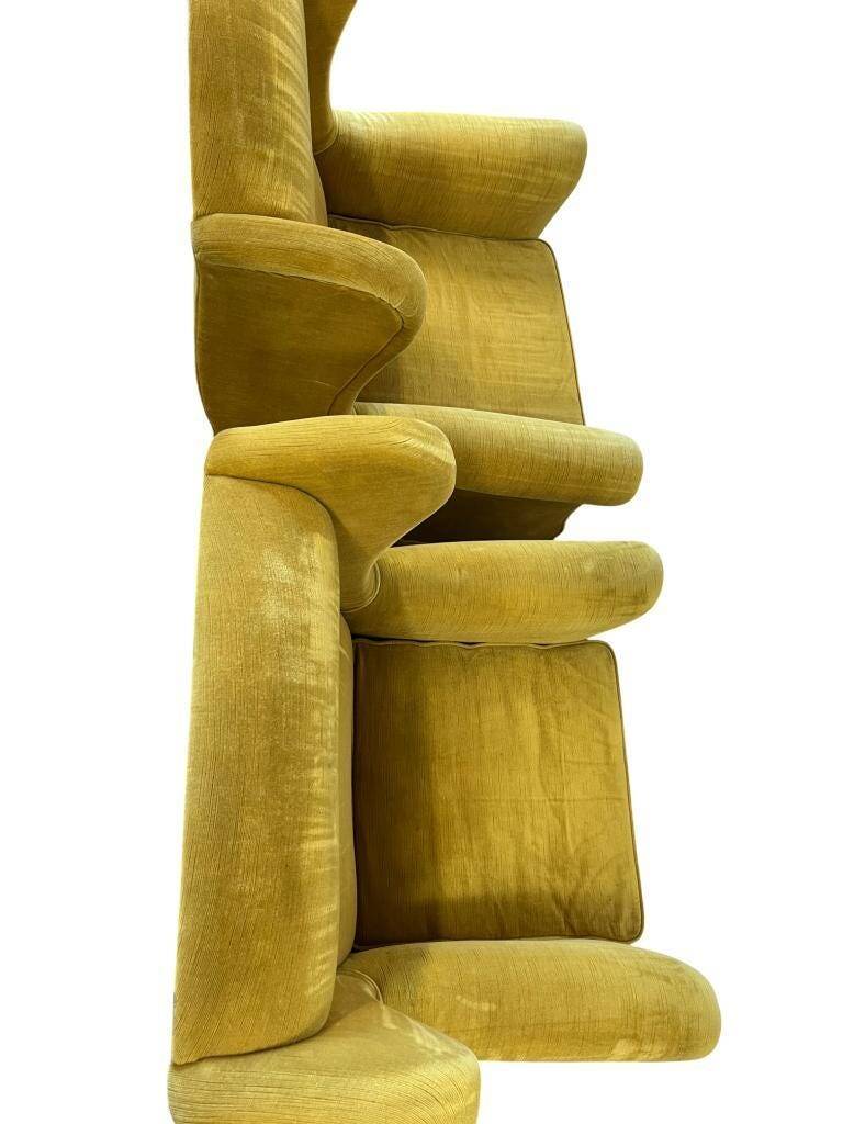 Set of 2 vintage club chairs / armchairs / individual armchairs