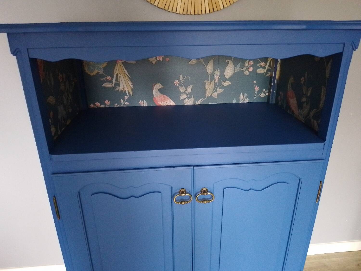 Restored kitchen furniture