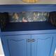 Restored kitchen furniture