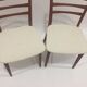 Reupholstered Scandinavian chairs