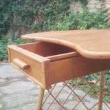 1960s rattan hairdresser's chair