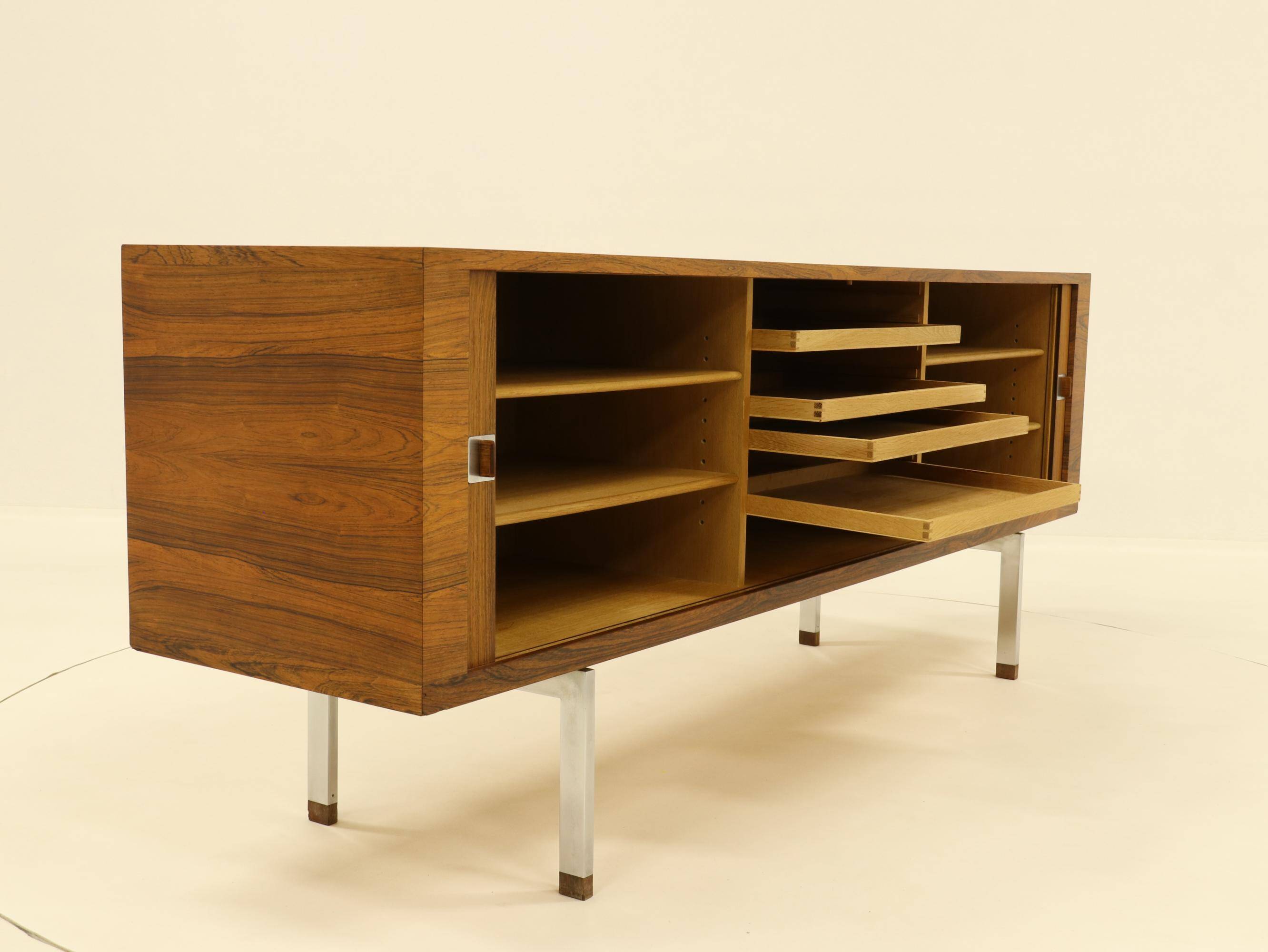 Sideboard Model RY 25 President in Rosewood by Hans Wegner, Denmark, 1960s