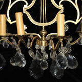 Wall lamp in gilded bronze