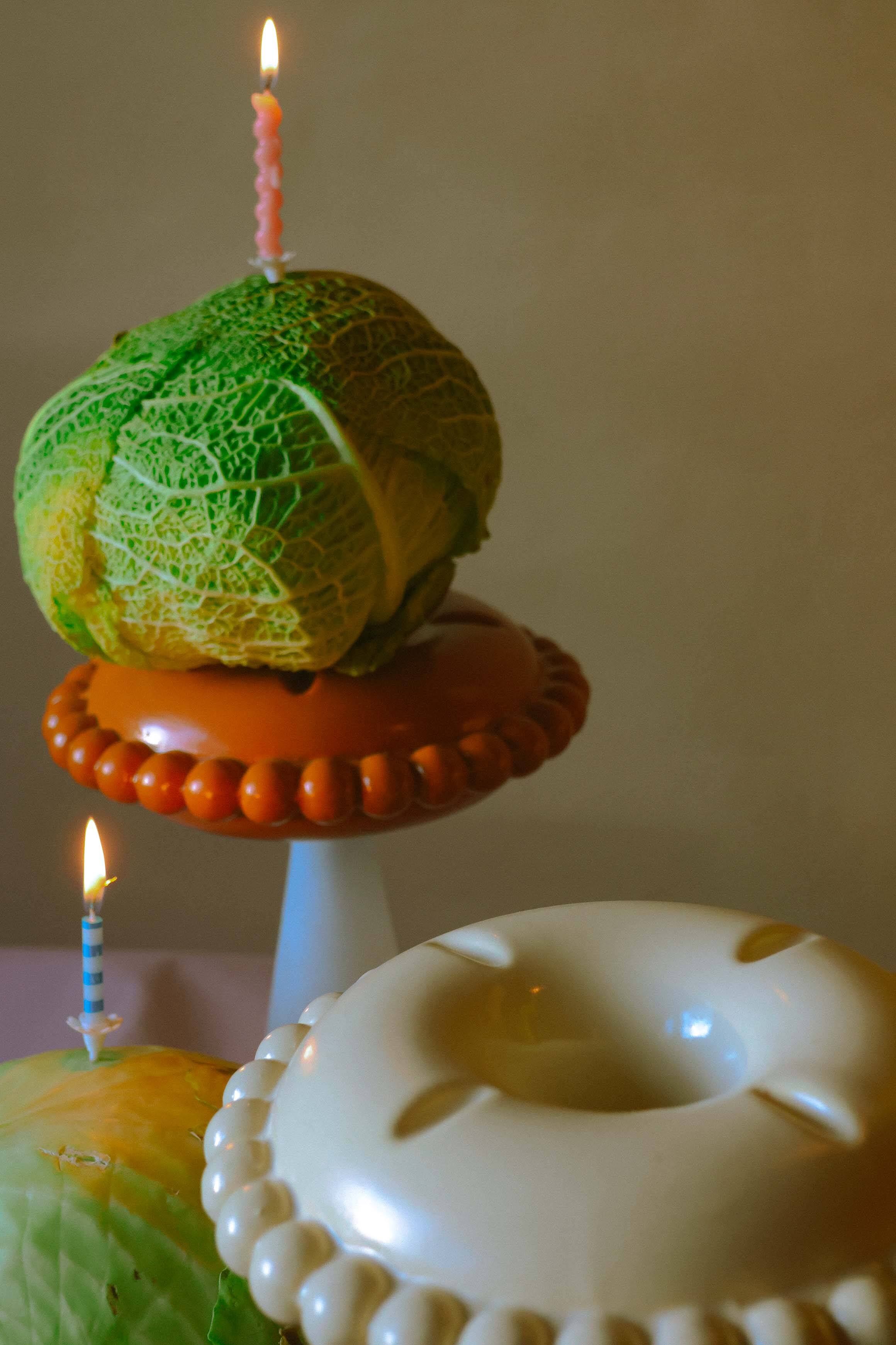 Ashtray Small Butter White