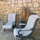 Victoria Chesterfields armchairs