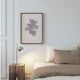 Abstract art print after painting signed Eawy