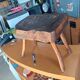 Vintage Brutalist Stool