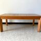 1960s vintage Vallauris ceramic coffee table
