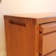 Office hairdresser "R 05" massive Elm designed by Pierre Chapo circa 1965