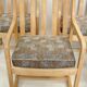 Set of six chairs in oak from the years 1950/1960