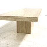 Travertine coffee table, Italy, 1970