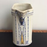 Pitcher Art Nouveau Villeroy & Boch Mettlach Germany Jugendstil 1900