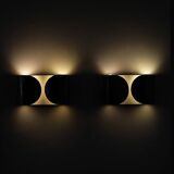Wall sconces "Flogio" by Tobia & Afra Scarpa for Flos, Italy 1960s.