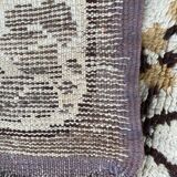 Old European art deco rug 84x184 cm