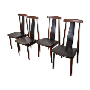 4 chaises de salle à