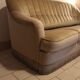 canapé convertible Himolla vintage en velours