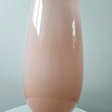 Italian vase pink blown glass