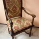 Grand fauteuil de style Louis XVI