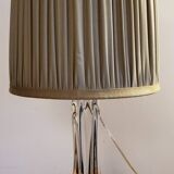 70's Crystal Foot Lamp