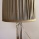70's Crystal Foot Lamp
