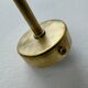 PAIR OF OLD VINTAGE OPALINE AND BRASS Sconces