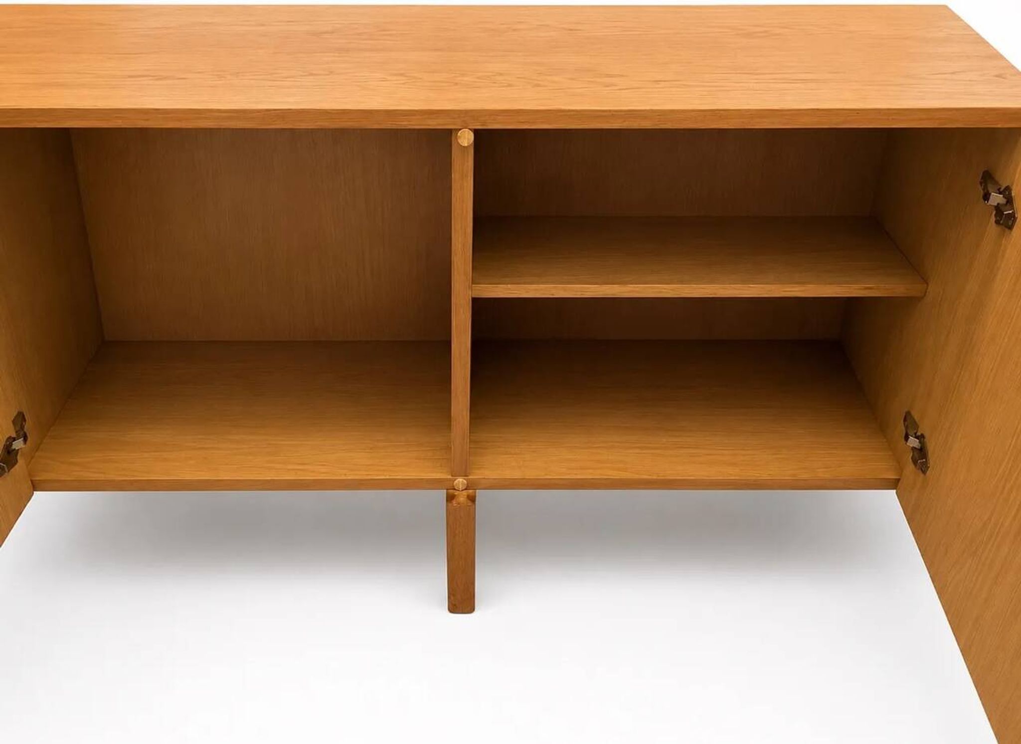 Scandinavian teak sideboard by Ib Kofod Larsen for Faarup Mobelfabrik.