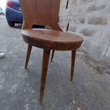 Set of 2 Baumann wooden chairs