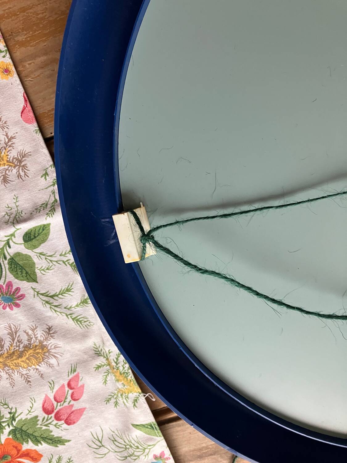 Vintage round mirror