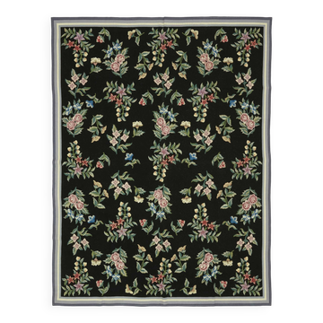 Handmade Vintage Flatweave Needlepoint Kilim 236 cm x 306 cm