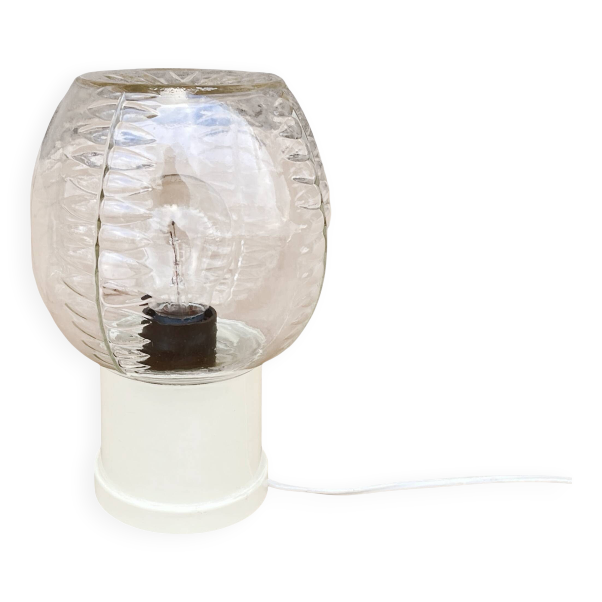 Modernist bedside lamp, Massive Belgium, 1970s.