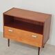 Petit meuble d'appoint buffet en bois 1970