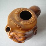 Old anthropomorphic pitcher Vins Fins Brocard Pichot jug bistro estaminet