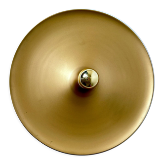 Space Age Vintage wall lamp, 70s, Disc Design, Bronze color