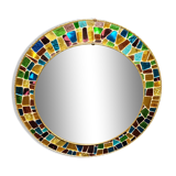 Glass mosaic mirror 1950
