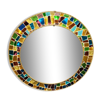 Glass mosaic mirror 1950
