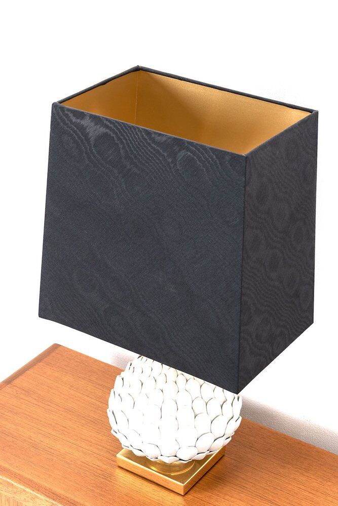 Table Light in Brass and Porcelain