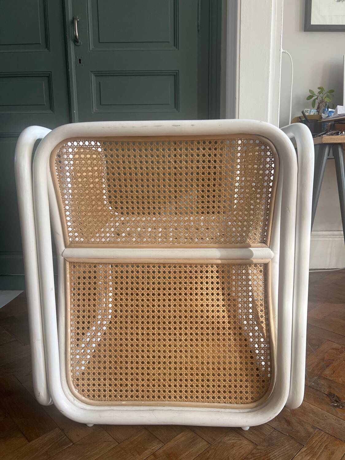 Fauteuil rotin et cannage